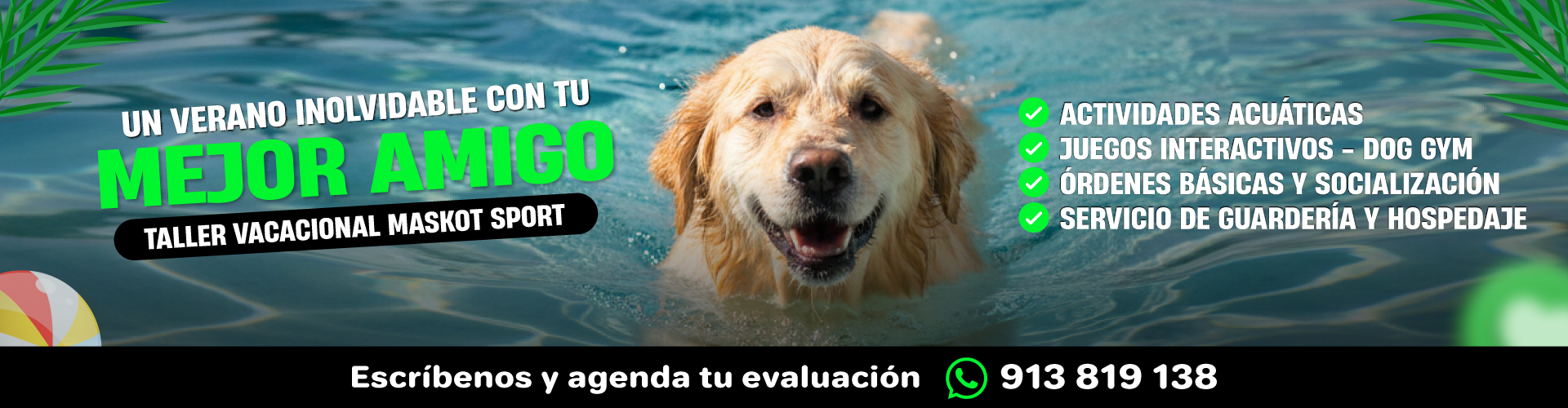 Banner 3 de Maskot Sport